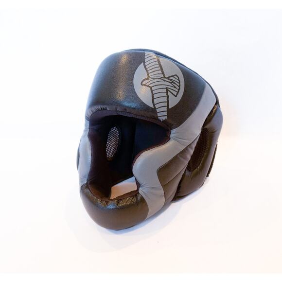 Hayabusa Tokushu Regenesis MMA Headgear – Black/Gray – Excellent Condition - Picture 1 of 9